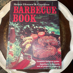 Better Homes & Gardens Barbecue Book Cookbook One Size Red Green